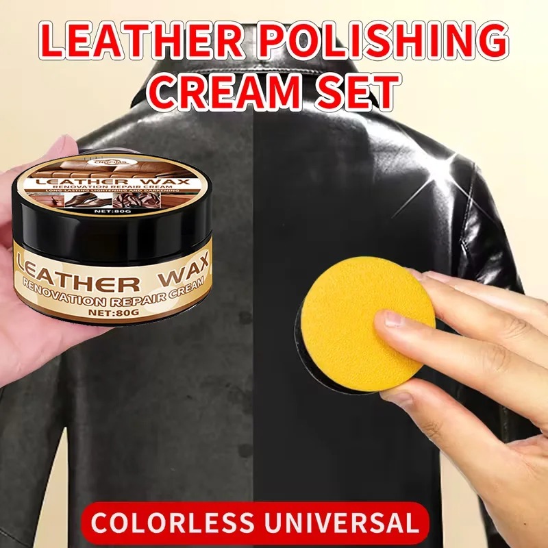 Sneaker Care Spray - Universal Leather Care Set: Shoe Polish
