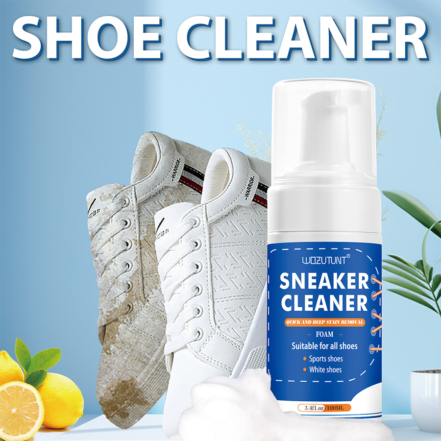 Sneaker Care For Suede - 100ml White Shoe Cleaner No-wash Dry