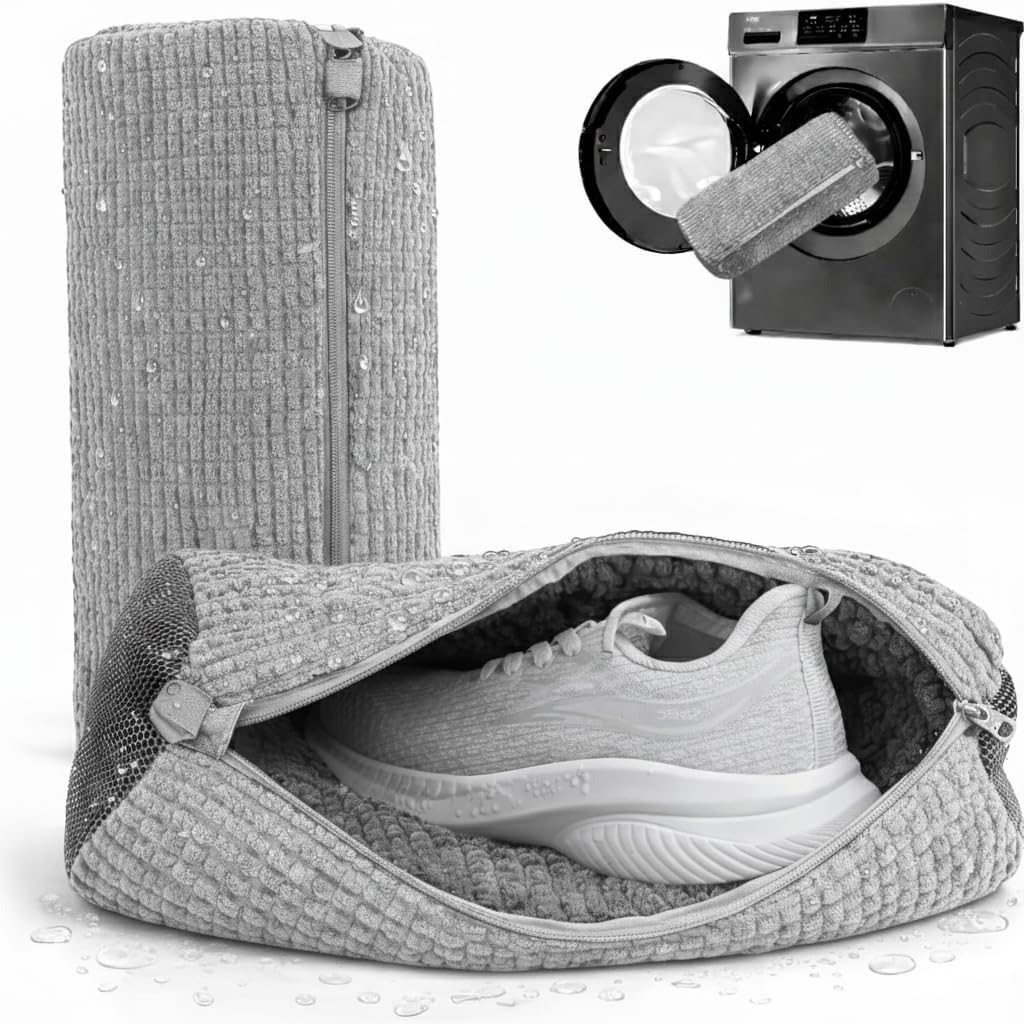 Sneaker Cleaner - 2PCS Shoe Washing Machine Bag for