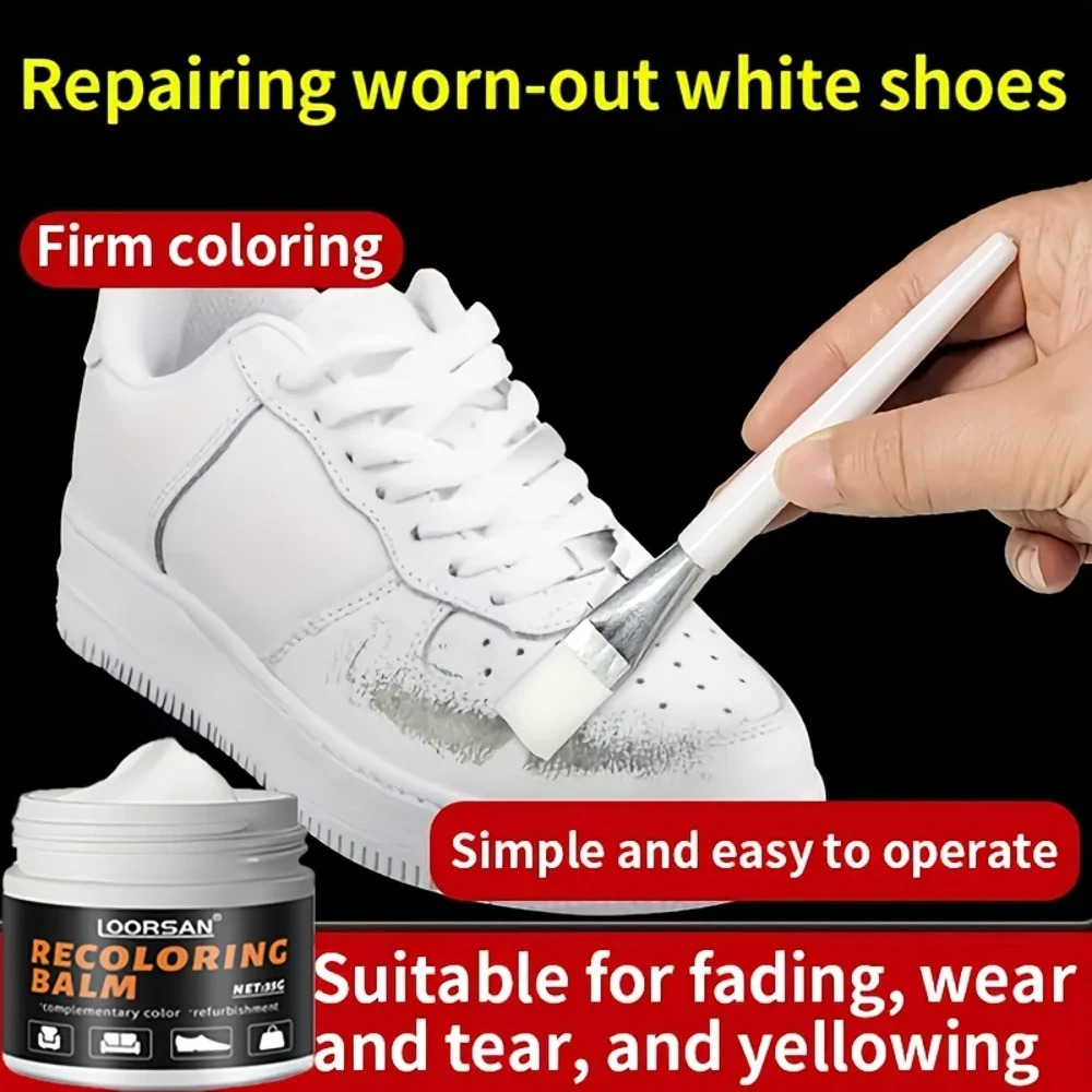 Sneaker Care Spray - New White Shoe Edge Restorer 35g