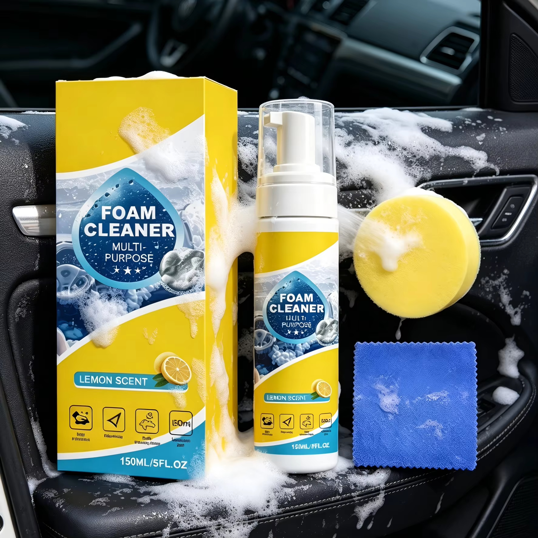 Multi-Purpose Foam Car Interio - مراجعة Sneaker Care Spray وسعره