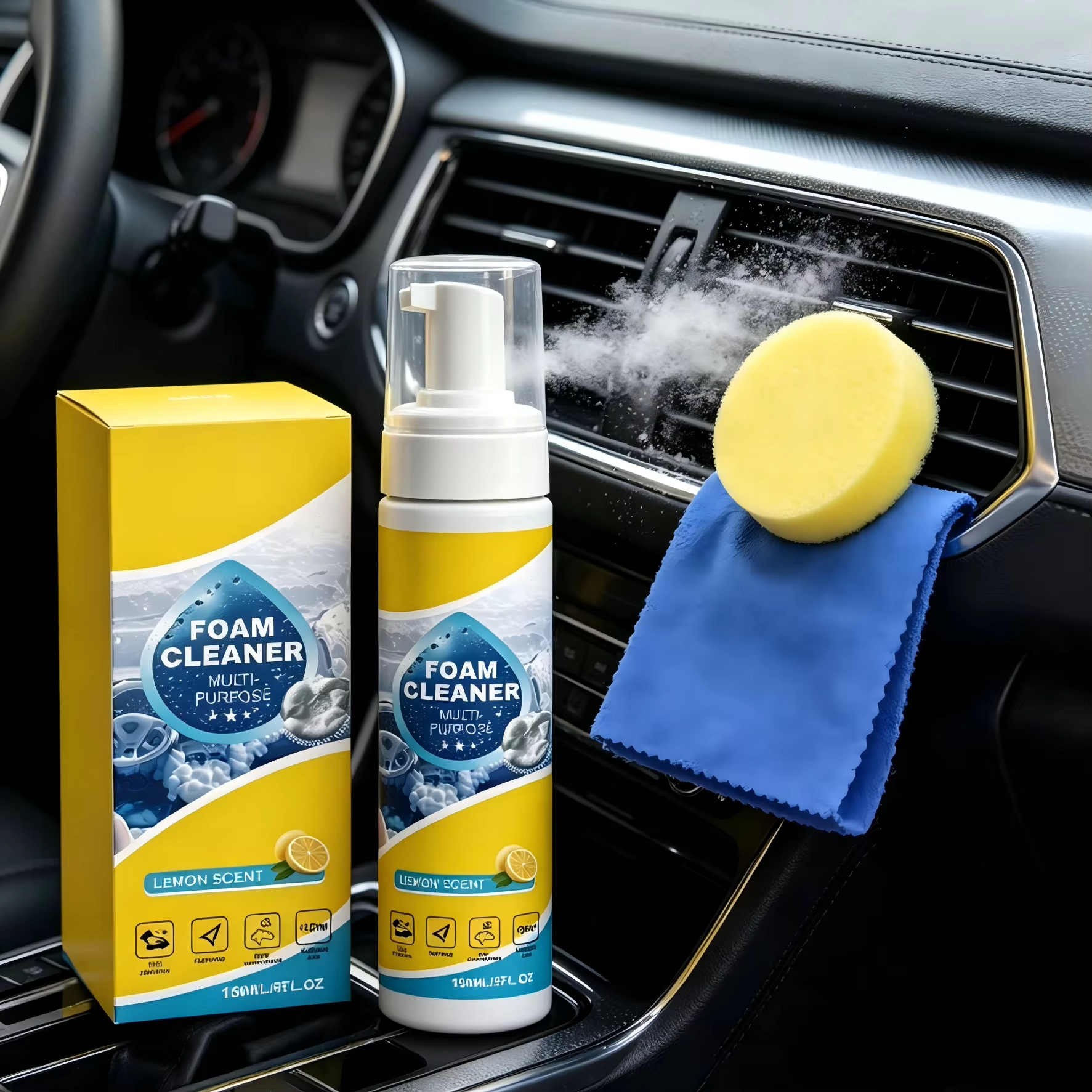 Multi-Purpose Foam Car Interio - مراجعة Sneaker Care Spray وسعره