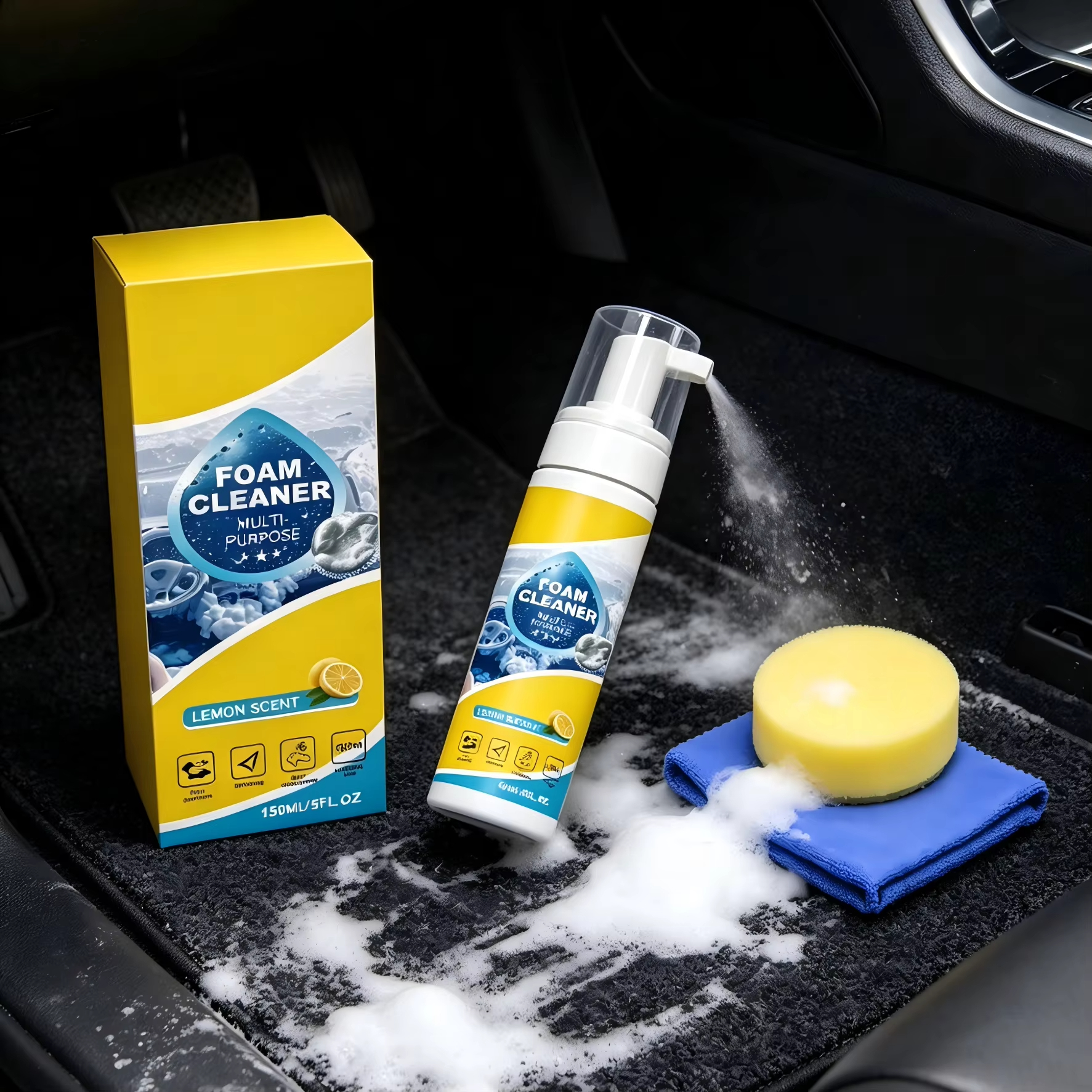 Multi-Purpose Foam Car Interio - مراجعة Sneaker Care Spray وسعره