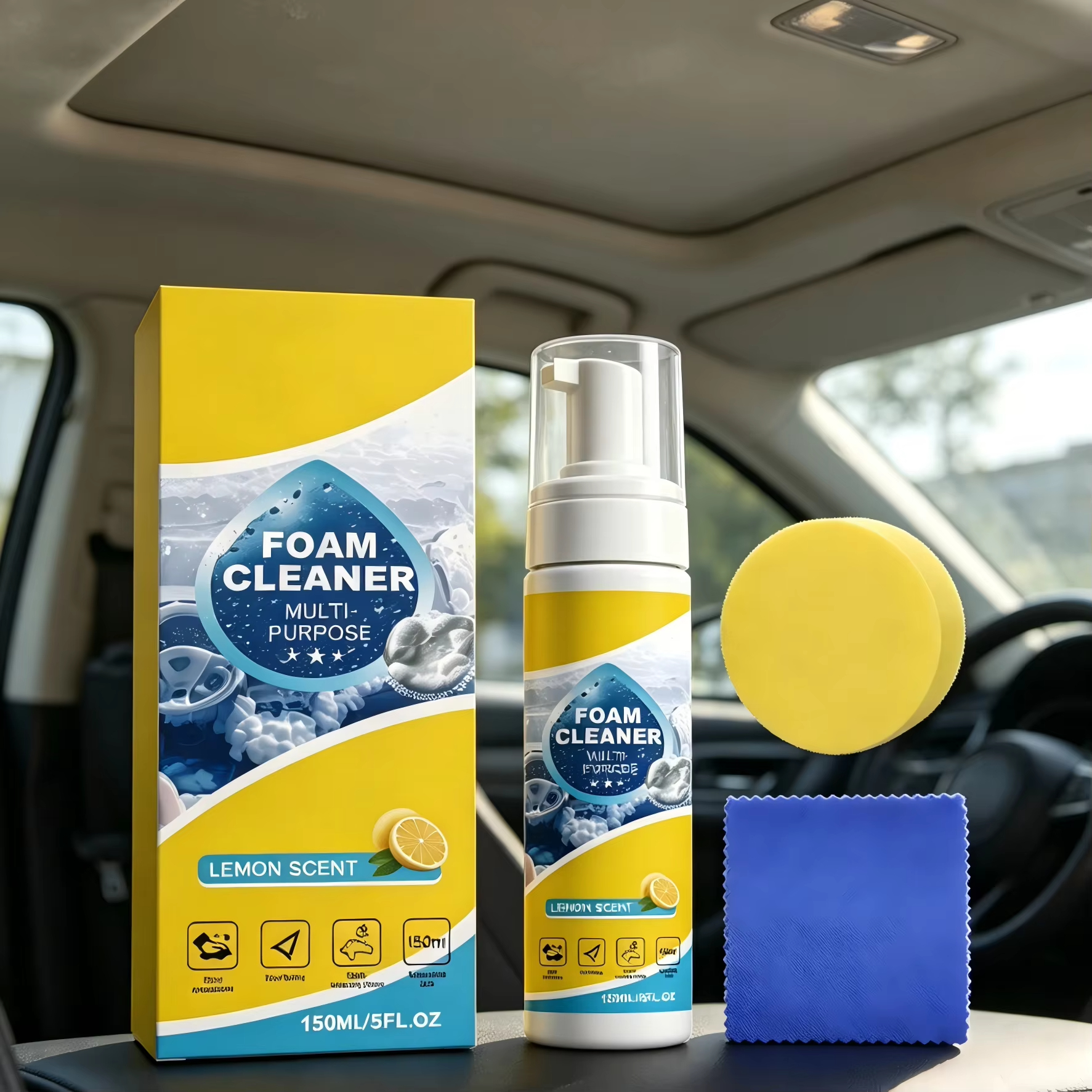Multi-Purpose Foam Car Interio - مراجعة Sneaker Care Spray وسعره