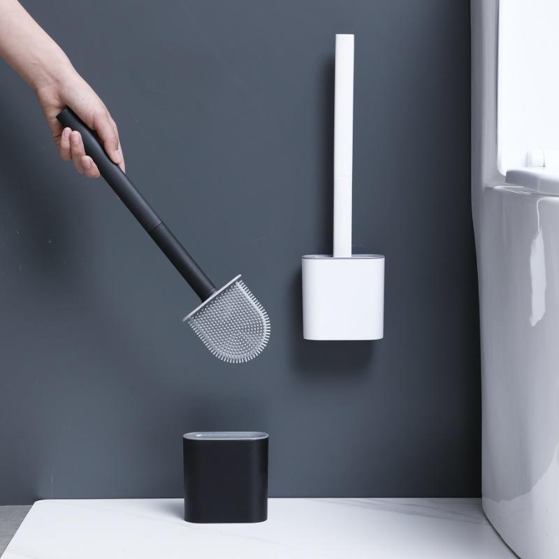 Silicone Toilet Brush Set Wall - مراجعة Brush Bristle Set وسعره