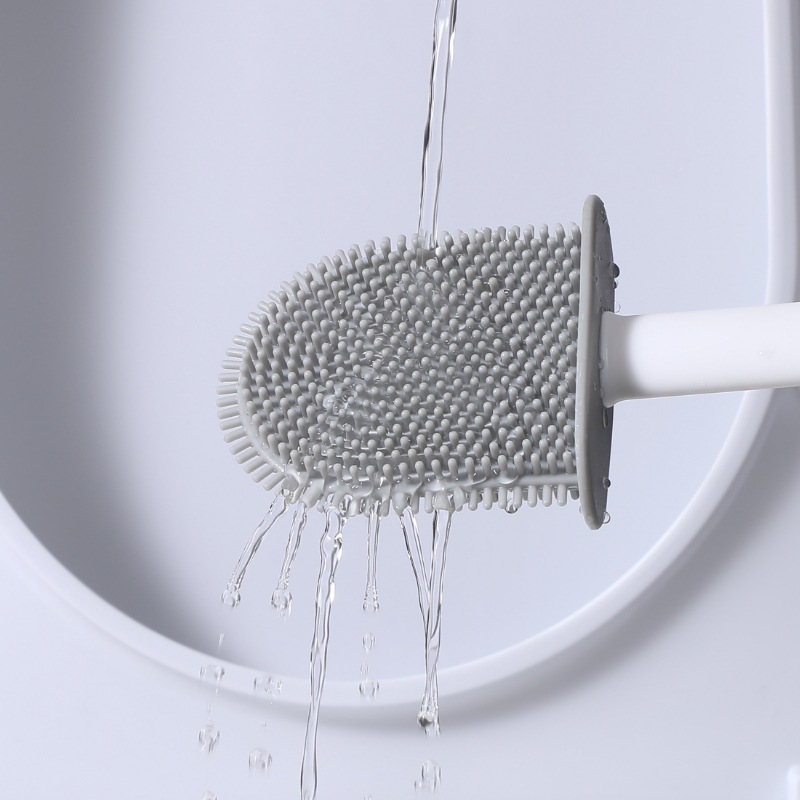 Silicone Toilet Brush Set Wall - مراجعة Brush Bristle Set وسعره