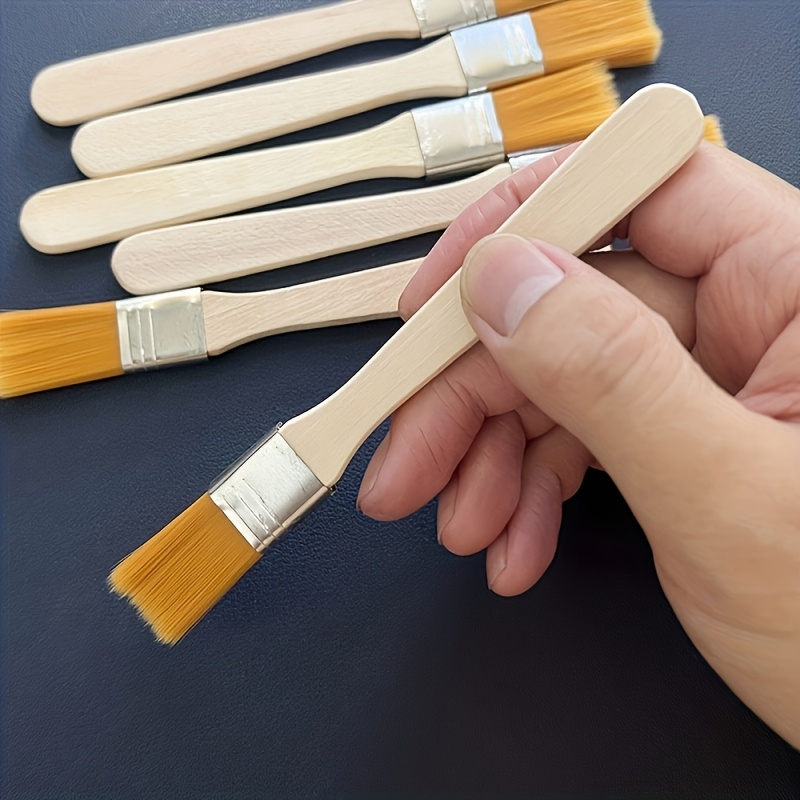 6Pcs Wooden Handle Nylon Brist - مراجعة Brush Bristle Set وسعره