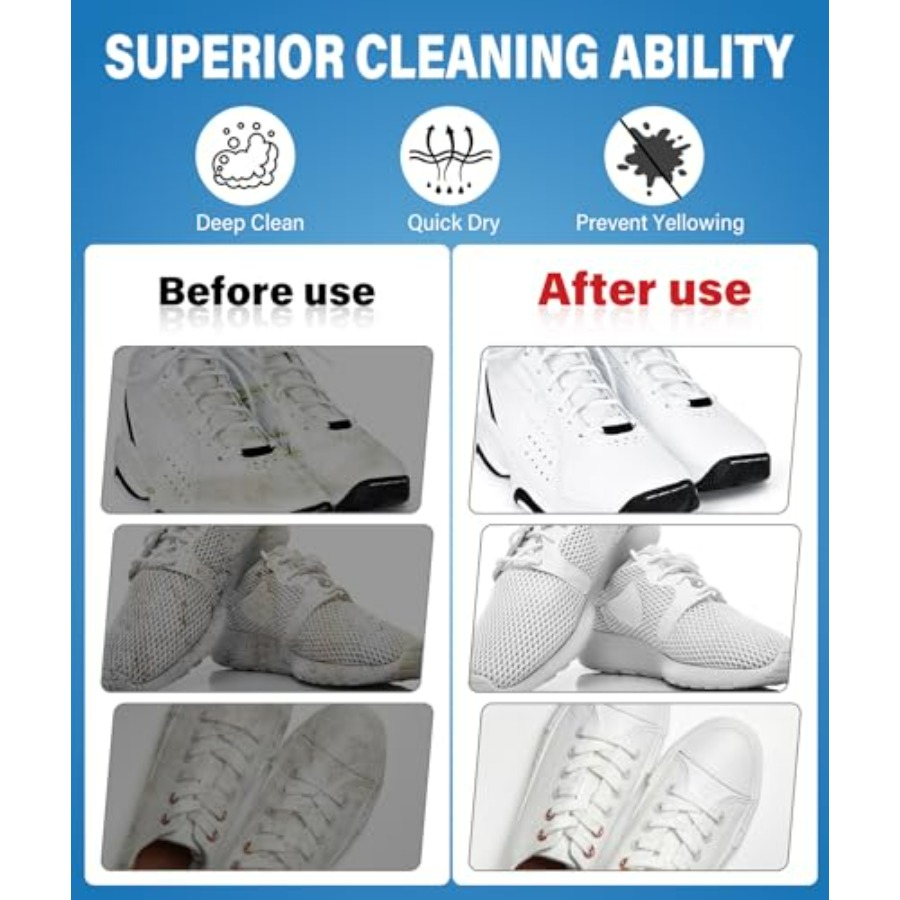 Shoe Cleaner 6.76 oz Deep-Clea - مراجعة Sneaker Cleaner وسعره