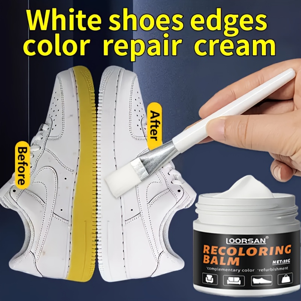 LOORSAN New White Shoe Edge Re - مراجعة Sneaker Care Spray وسعره