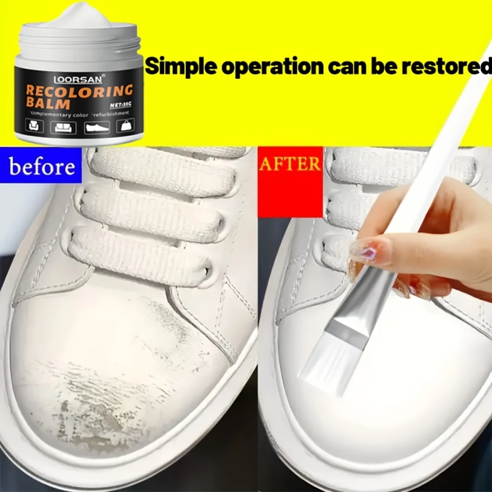 LOORSAN New White Shoe Edge Re - مراجعة Sneaker Care Spray وسعره