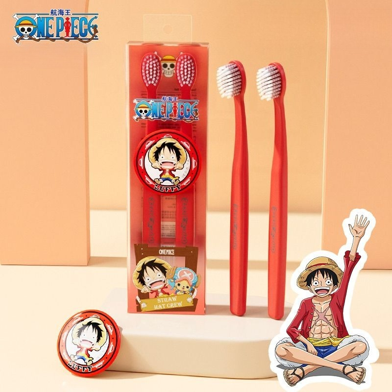 One Piece Luffy Zoro Usopp Sog - مراجعة Brush Bristle Set وسعره