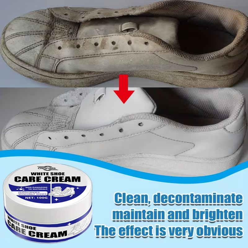 White Shoe Cleaner Cream: Stai - مراجعة Sneaker Cleaner وسعره