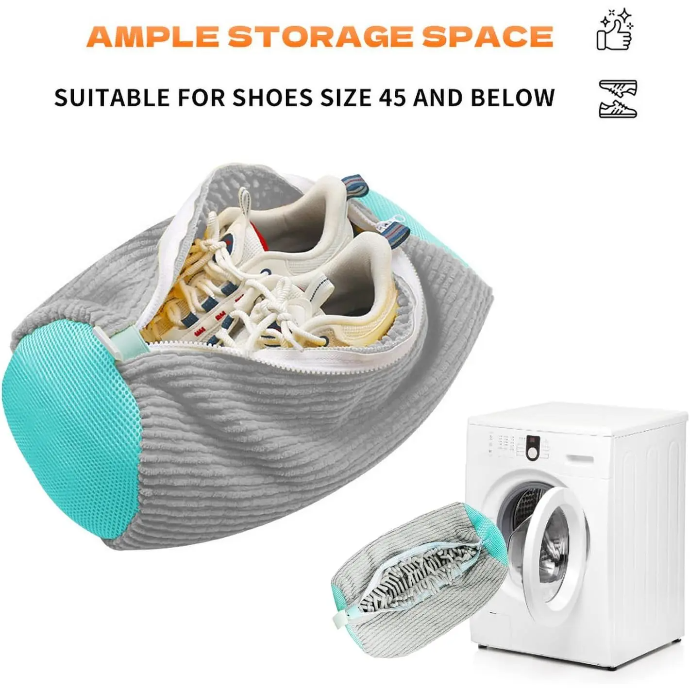 1 PCS Shoe Washing Machine Bag - مراجعة Sneaker Cleaner وسعره