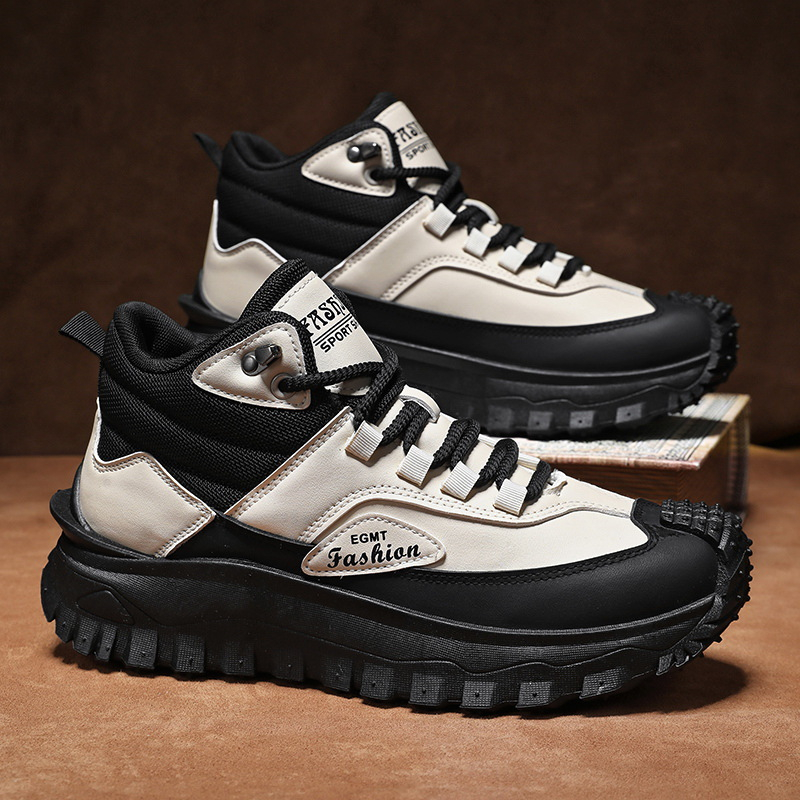 Men'S Black And White Mid Top  - مراجعة Sneaker Zone وسعره