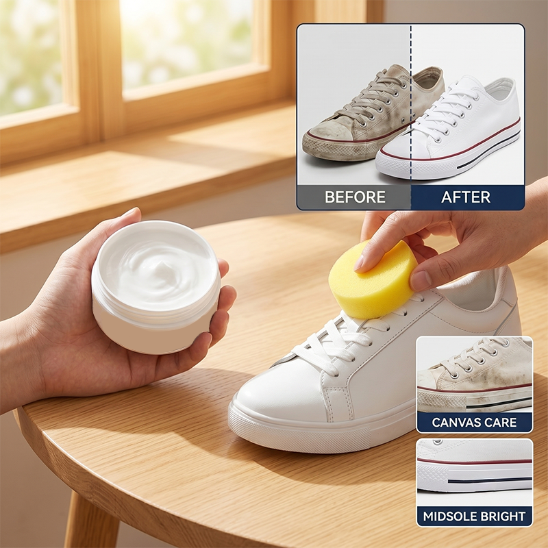 YUNLIWEI Waterless White Shoe  - مراجعة Sneaker Cleaner وسعره