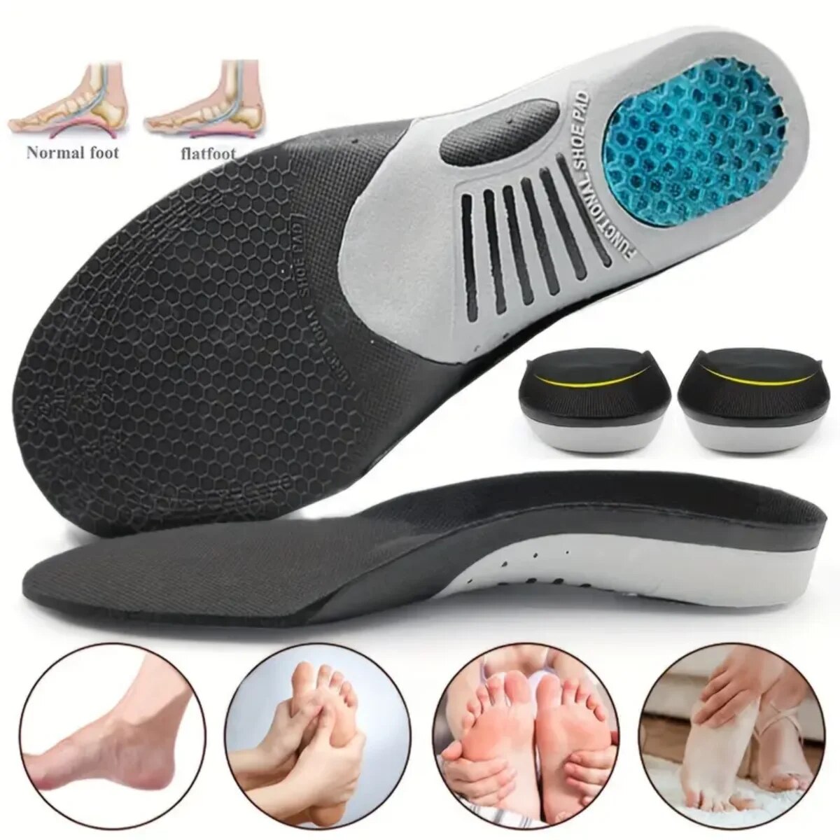 1Pair Orthopedic Insoles Ortho - مراجعة The Sneaker Care وسعره
