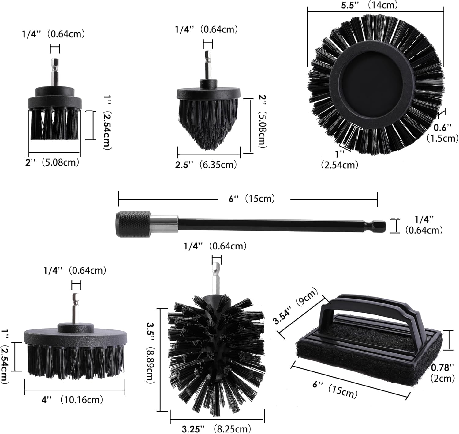 Drill Powered BBQ Grill Cleani - مراجعة Brush Bristle Set وسعره