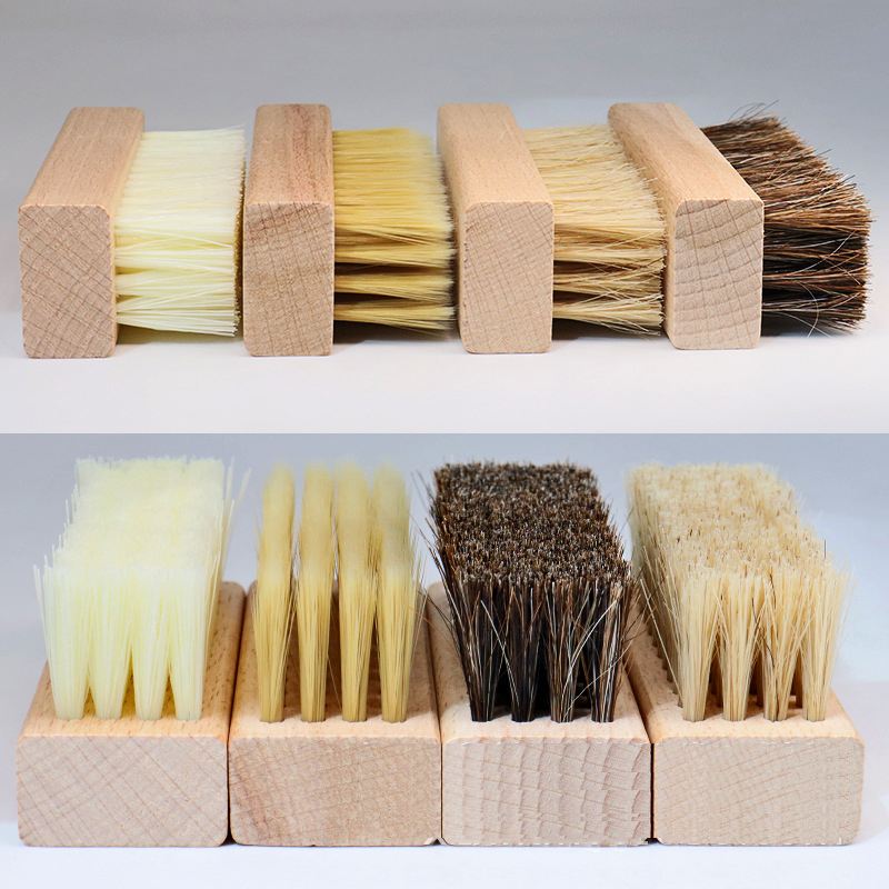 1PC Pig Bristles Shoe Brush Fo - مراجعة Sneaker Cleaning Kit وسعره