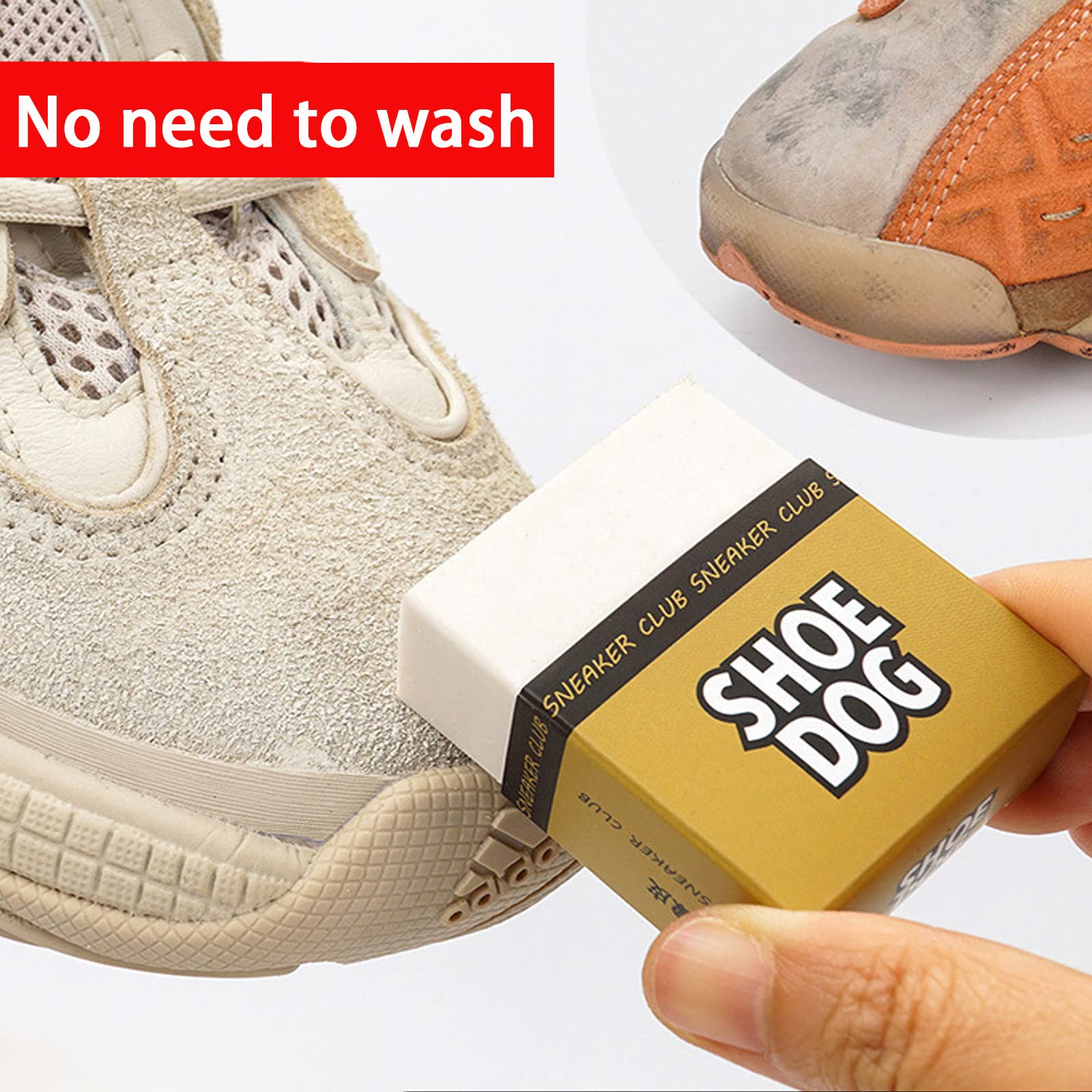 Shoe Care Cleaning Eraser, Por - مراجعة Sneaker Cleaning Kit وسعره