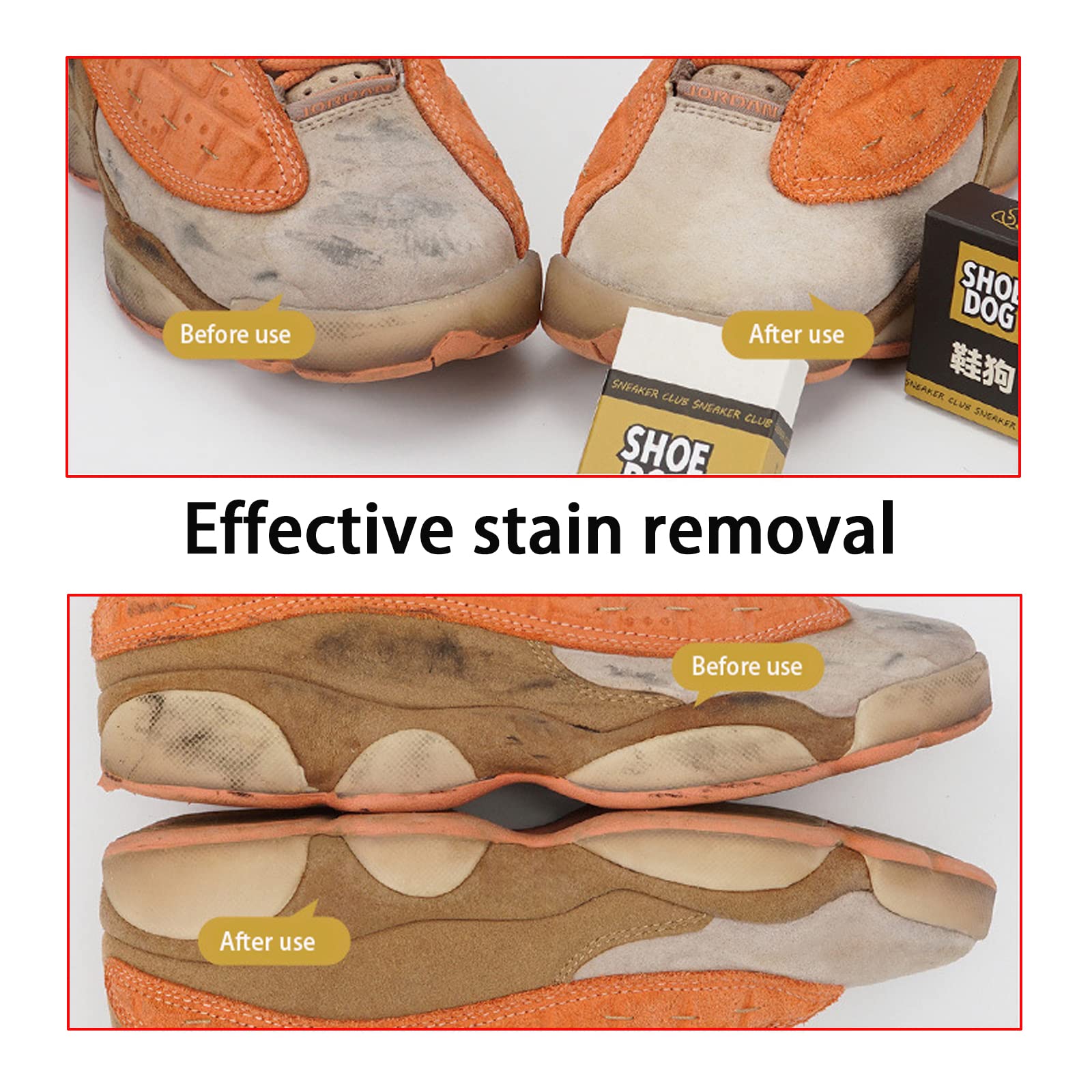 Shoe Care Cleaning Eraser, Por - مراجعة Sneaker Cleaning Kit وسعره