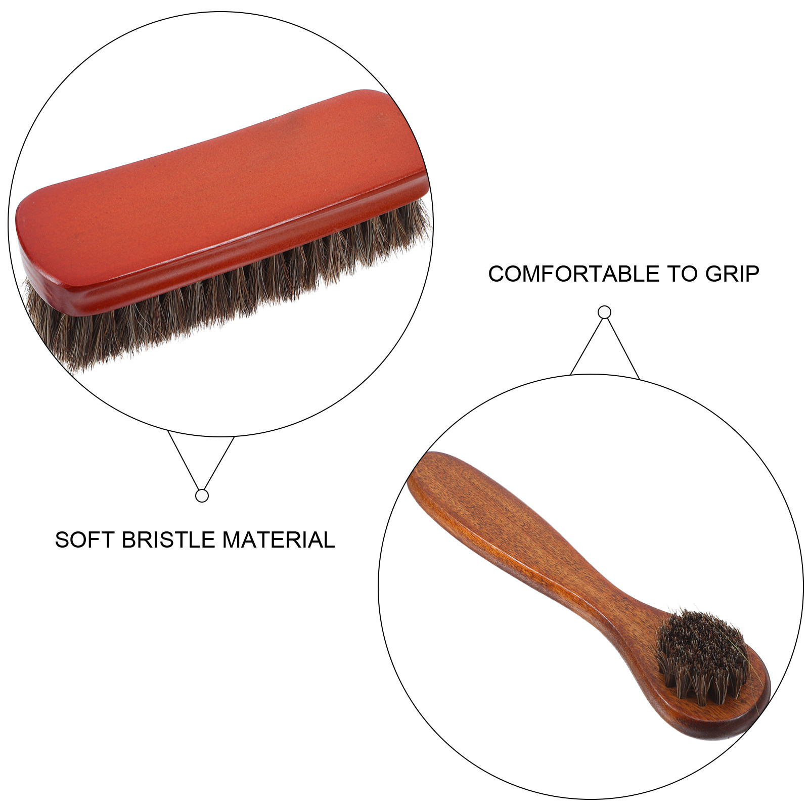 1Set Suede Shoe Brush Horsehai - مراجعة Sneaker Care For Suede وسعره