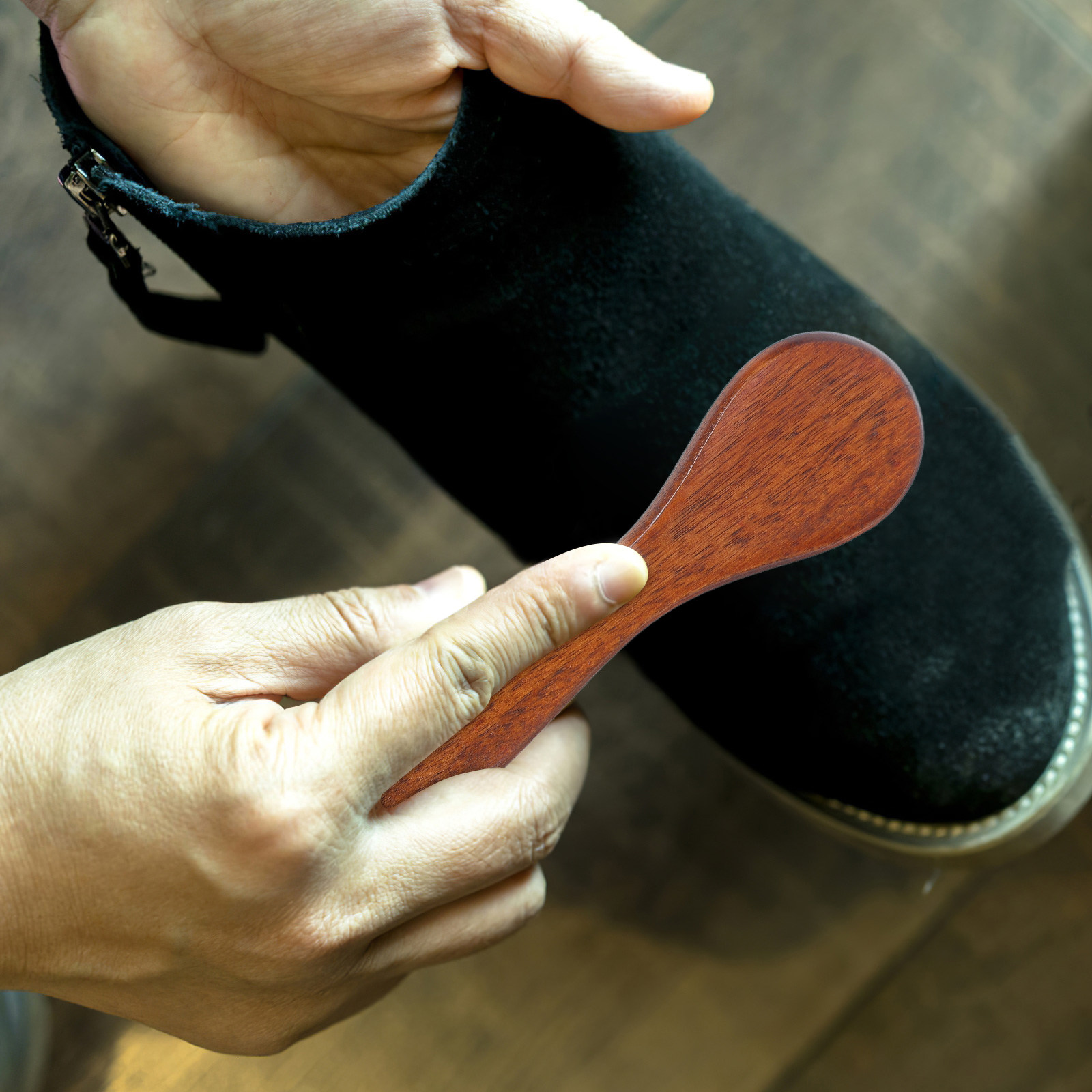 1Set Suede Shoe Brush Horsehai - مراجعة Sneaker Care For Suede وسعره