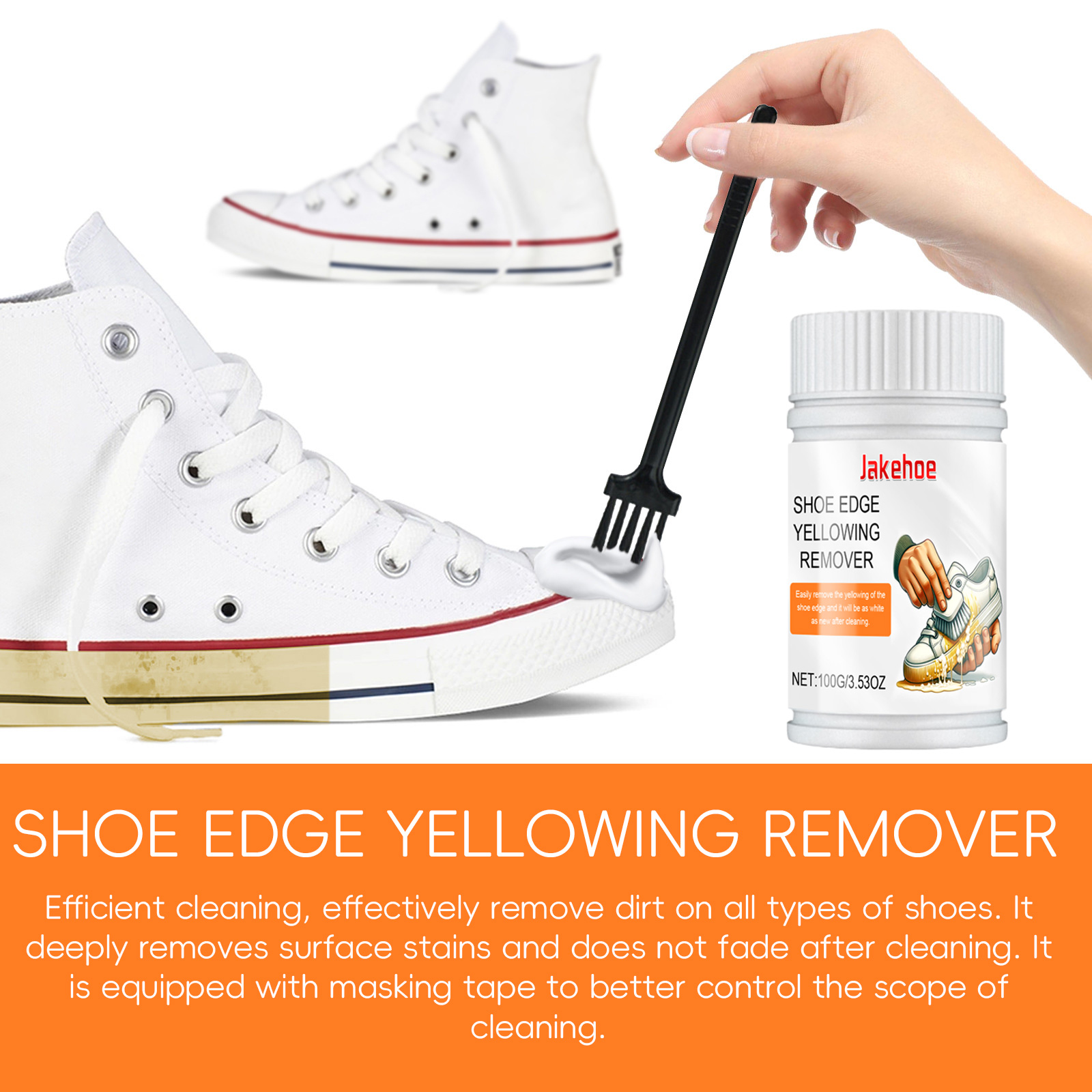 Instant Shoe Cleaner Removes D - مراجعة Sneaker Cleaner وسعره