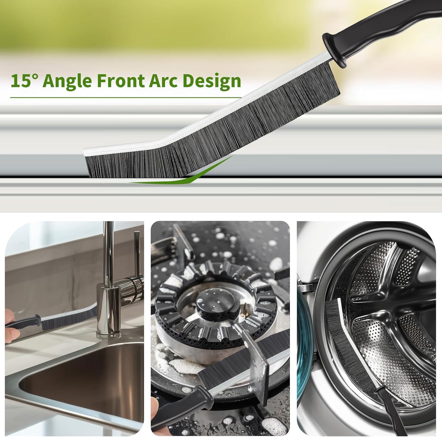 8-Piece Crevice Cleaning Brush - مراجعة Brush Bristle Set وسعره