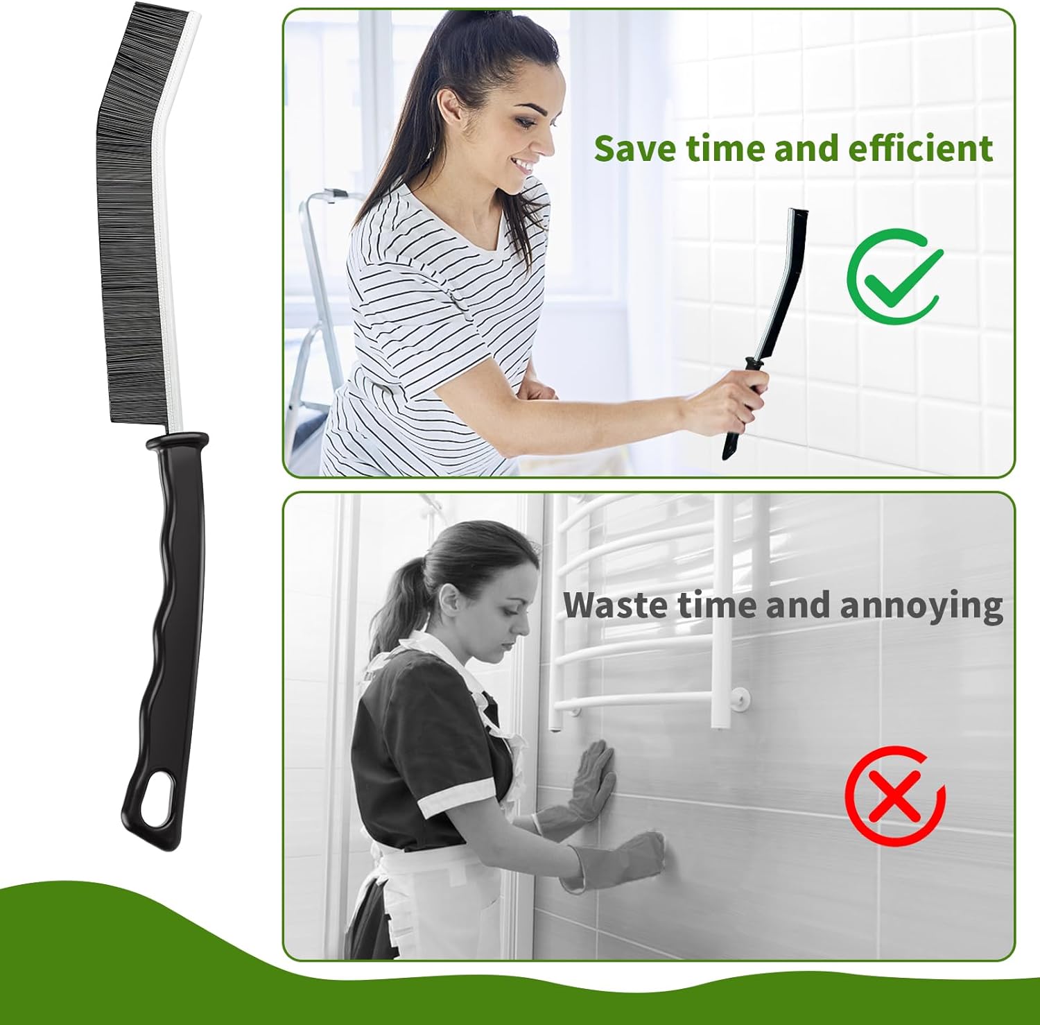 8-Piece Crevice Cleaning Brush - مراجعة Brush Bristle Set وسعره