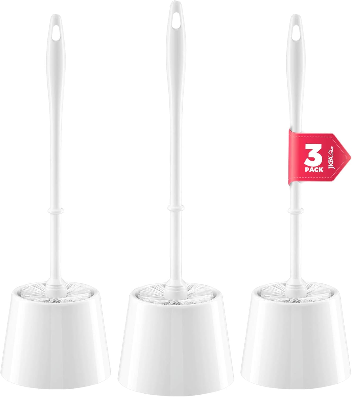 3-Pack Toilet Brush and Holder - مراجعة Brush Bristle Set وسعره