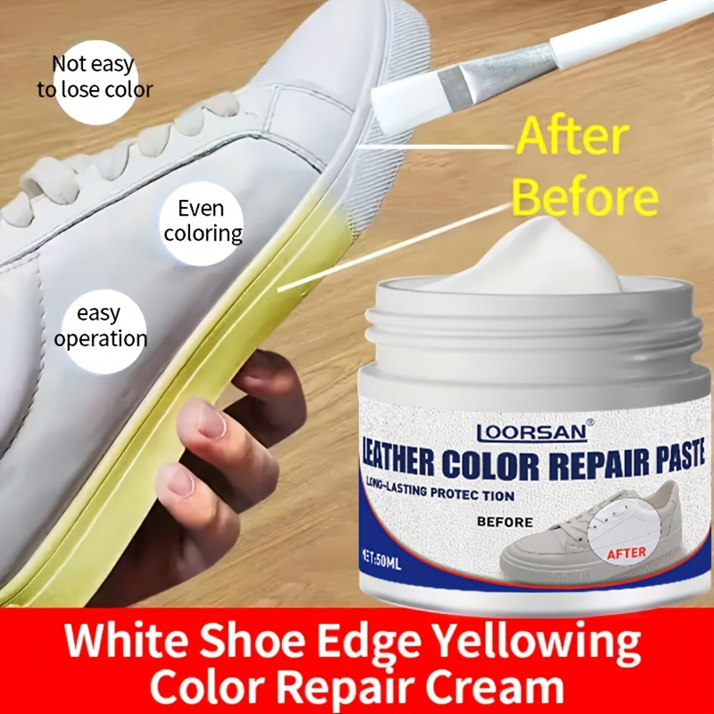 White Leather Repair Kit - Eas - مراجعة Sneaker Care Spray وسعره
