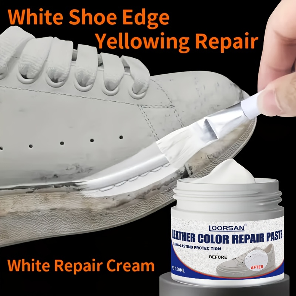 White Leather Repair Kit - Eas - مراجعة Sneaker Care Spray وسعره