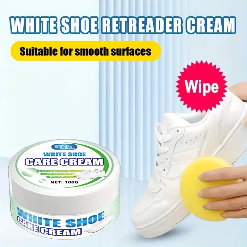 White Shoe Cleaner: Stain remo - مراجعة Sneaker Cleaner وسعره