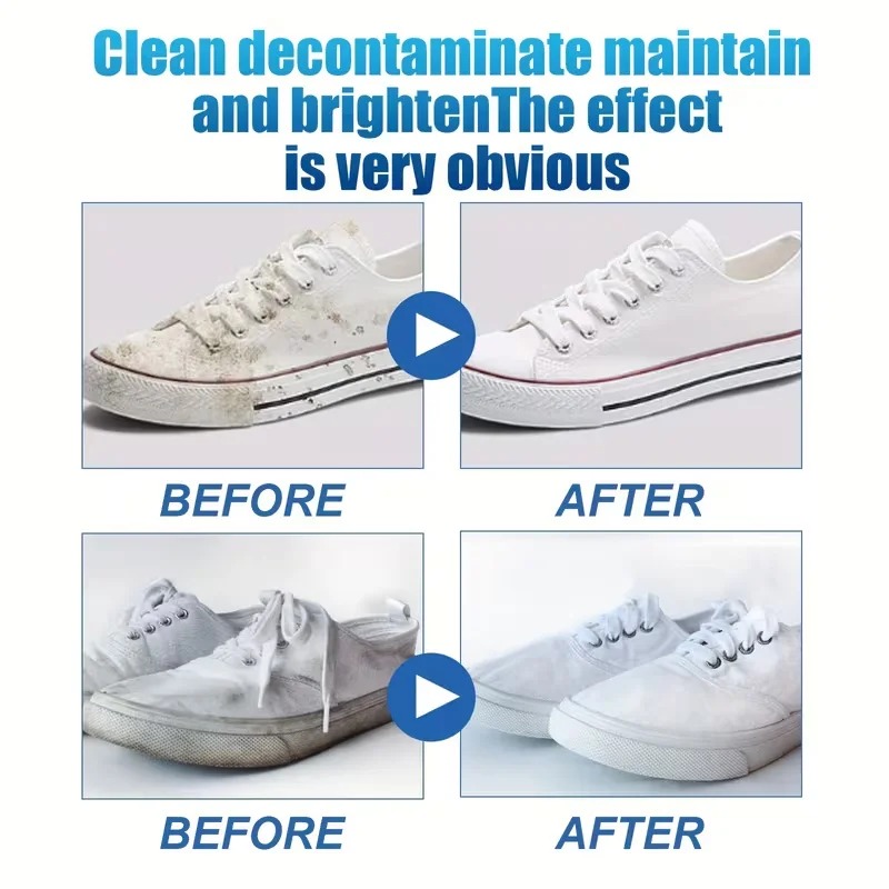White Shoe Cleaner: Stain remo - مراجعة Sneaker Cleaner وسعره
