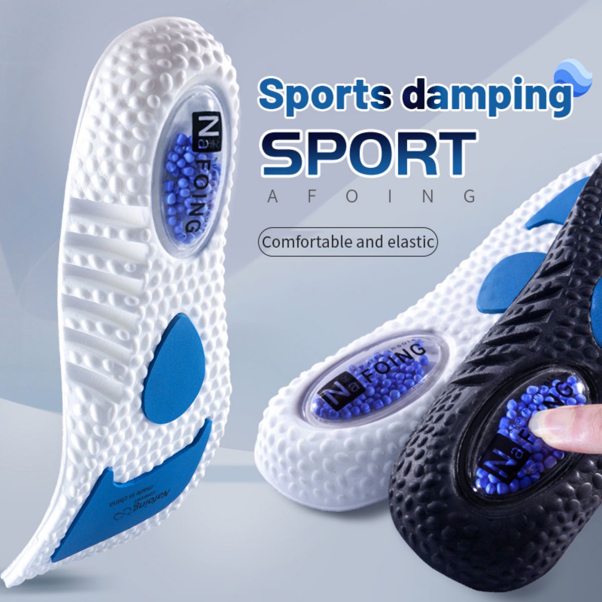 1Pair Upgrade Sports Shock Abs - مراجعة The Sneaker Care وسعره