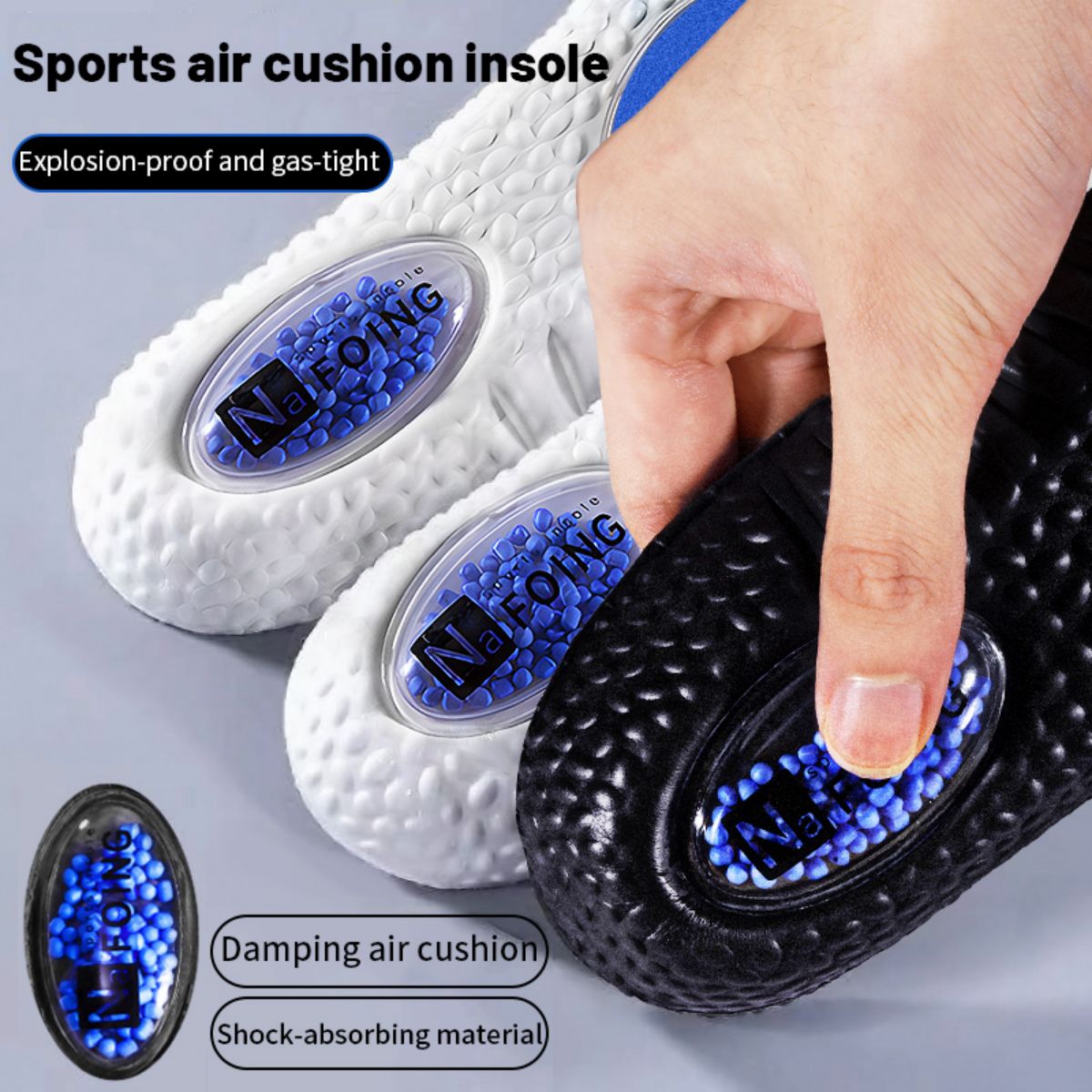 1Pair Upgrade Sports Shock Abs - مراجعة The Sneaker Care وسعره