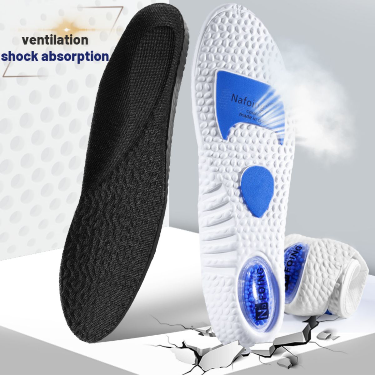 1Pair Upgrade Sports Shock Abs - مراجعة The Sneaker Care وسعره
