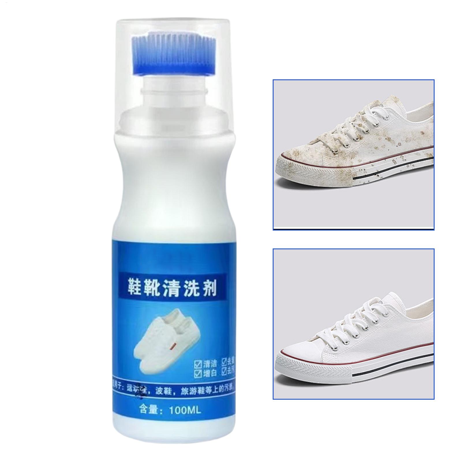 No-Wash Foam Shoes Cleaner 100 - مراجعة Sneaker Care Spray وسعره