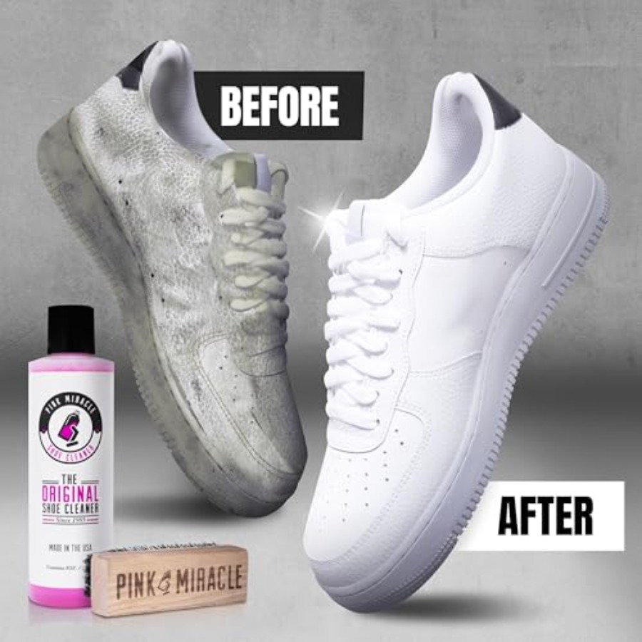 Pink Miracle Shoe Cleaner Kit  - مراجعة Sneaker Cleaner وسعره