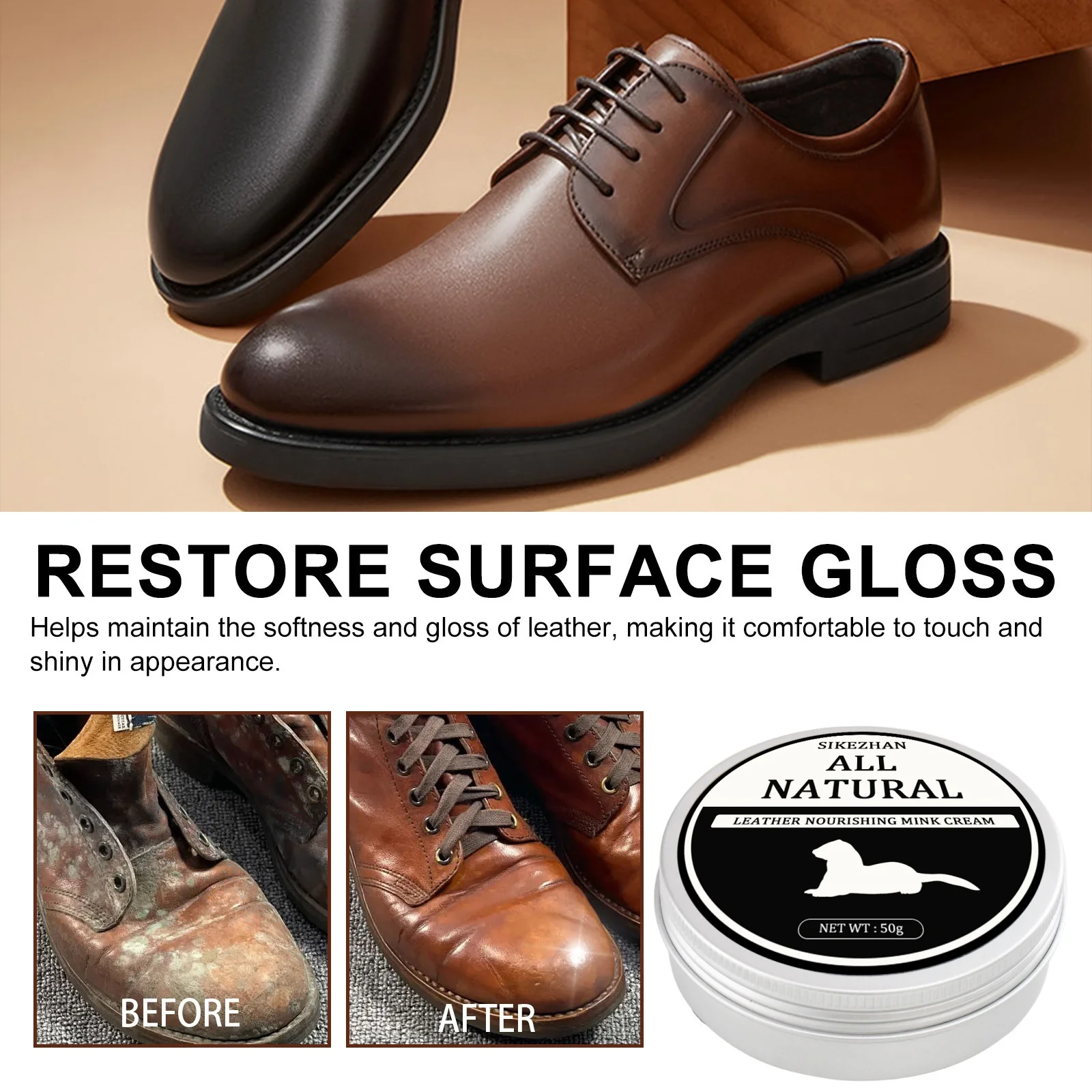 SIKEZHAN Leather Sofa Cleaner  - مراجعة Sneaker Care Spray وسعره