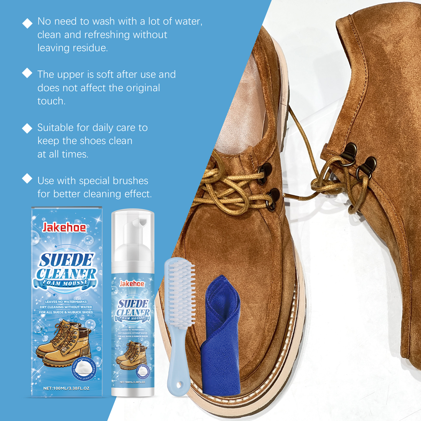 Suede Cleaner Kit Leather Velv - مراجعة Sneaker Cleaning Kit وسعره