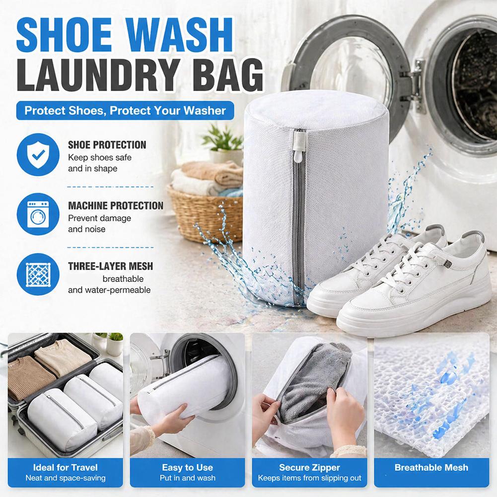 Portable Shoe Wash Laundry Bag - مراجعة Sneaker Cleaner وسعره