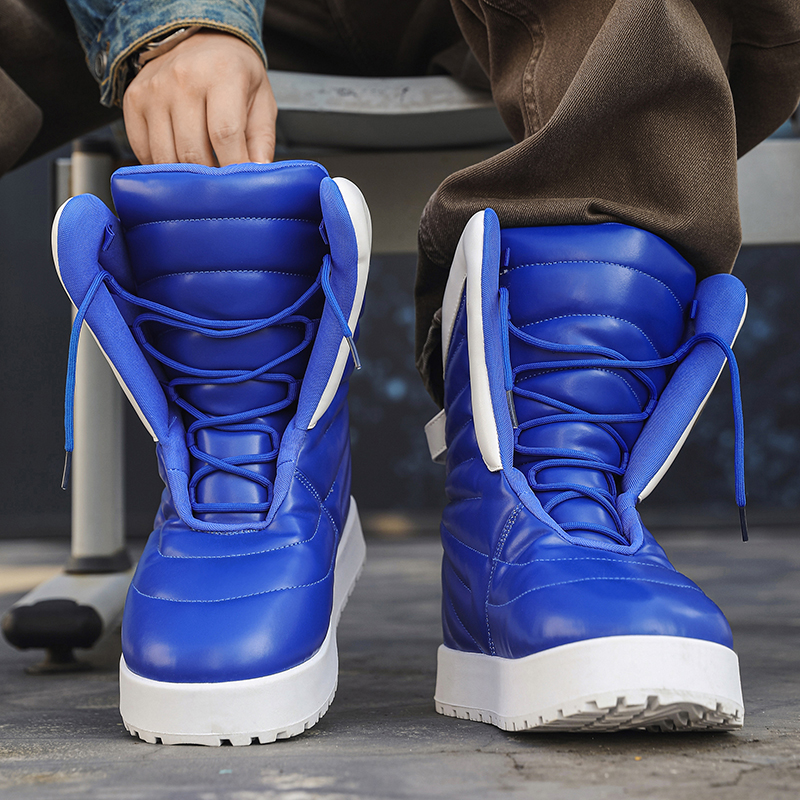 men boots 2025 New Winter Slip - مراجعة Sneaker Zone وسعره