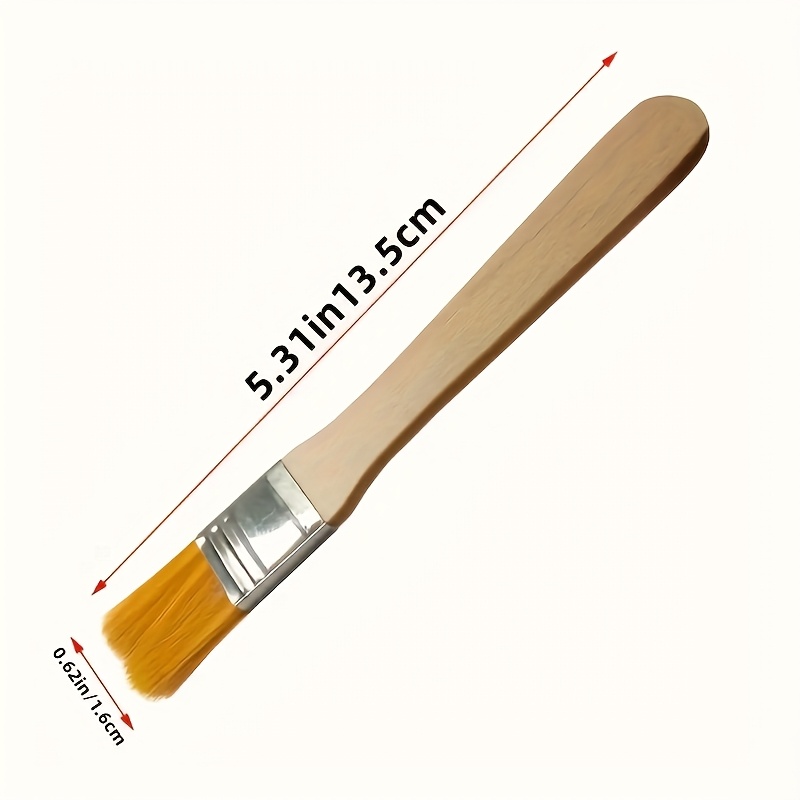 10Pcs Wooden Handle Nylon Bris - مراجعة Brush Bristle Set وسعره