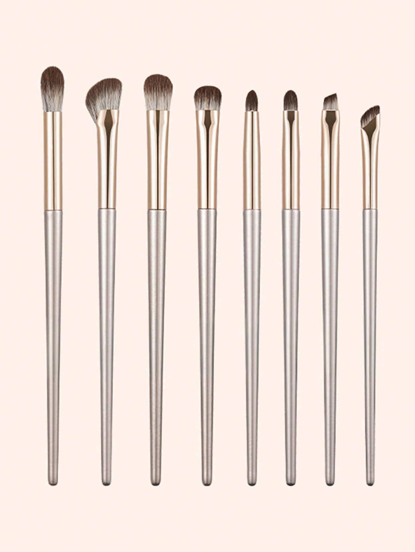 8pcs Champagne Gold Eyeshadow  - مراجعة Brush Bristle Set وسعره