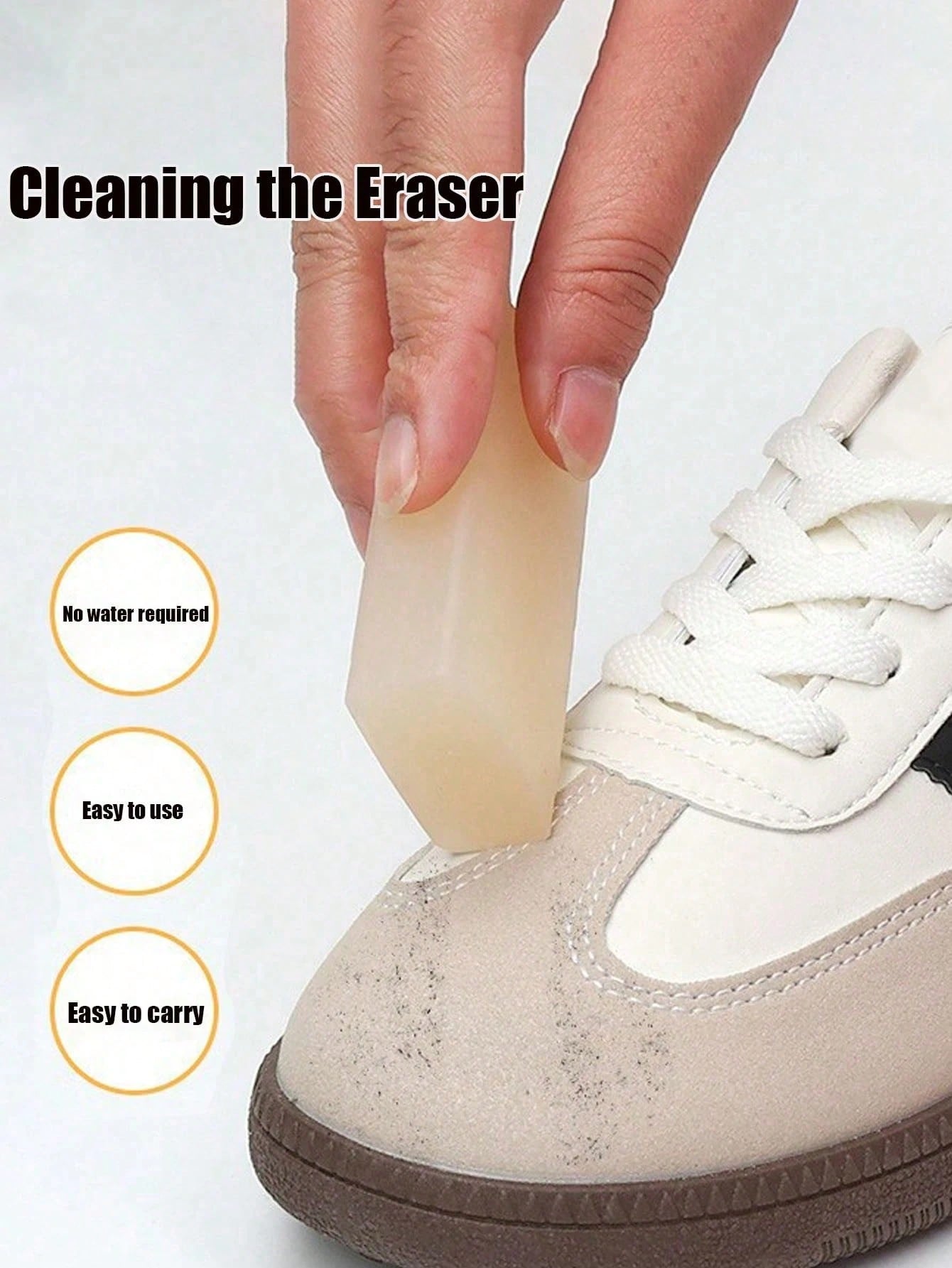 2/1pc Portable Suede Shoe Clea - مراجعة Sneaker Care For Suede وسعره