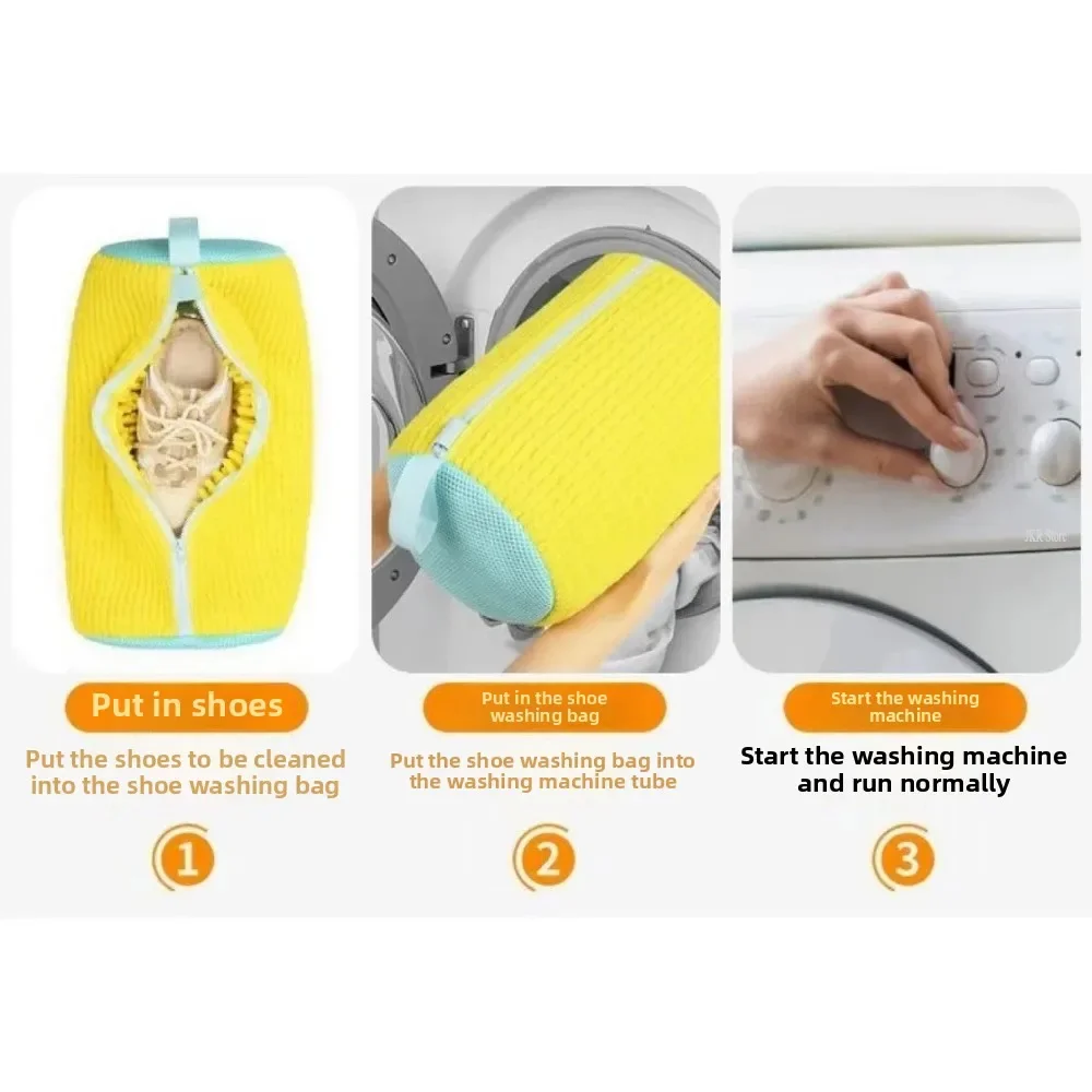 1/4PCS Shoe Washing Bag Washin - مراجعة Sneaker Cleaner وسعره
