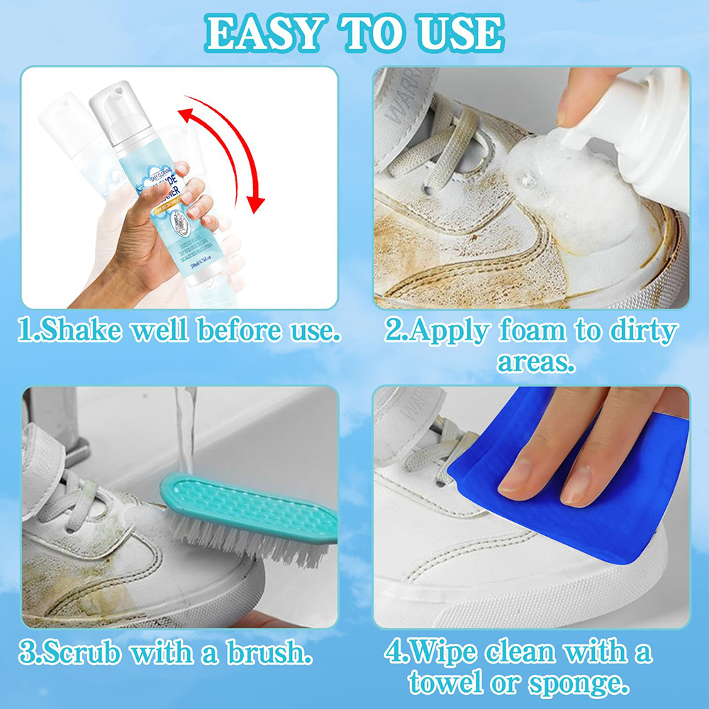 Shoe Cleaning Kit,Sneaker clea - مراجعة Sneaker Cleaning Kit وسعره