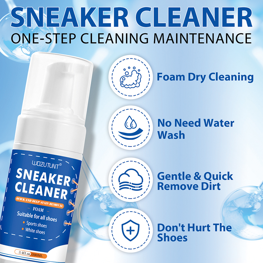 100ml White Shoe Cleaner No-wa - مراجعة Sneaker Cleaning Kit وسعره